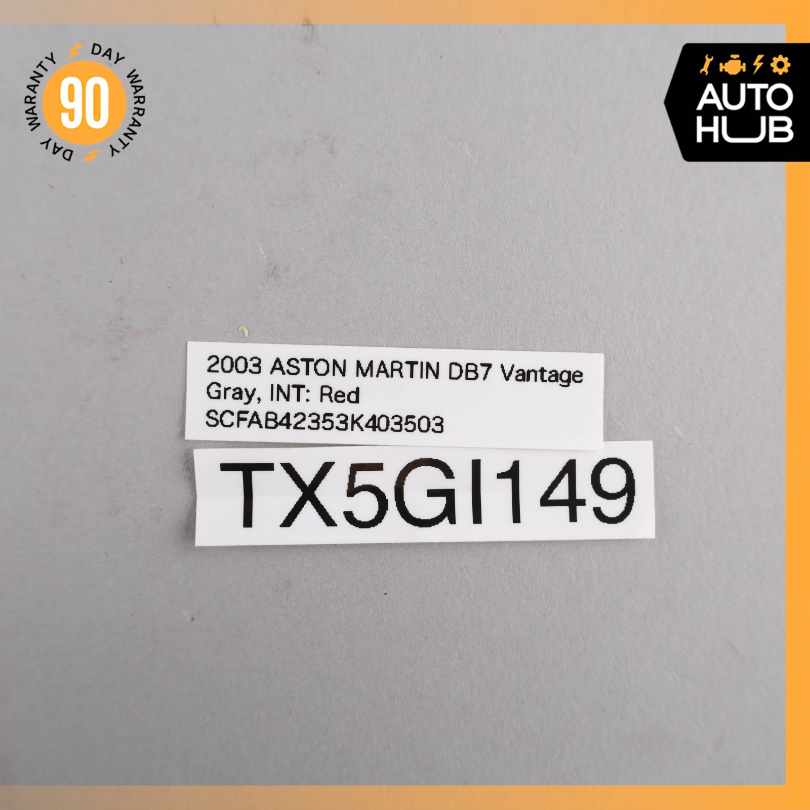 00-04 Aston Martin DB7 Vantage Convertible Top Hydraulic Pump Motor OEM 35k