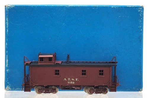 Caboose madera Santa Fe latón escala N latón Pecos River #1152 EX/caja | Condition: Used