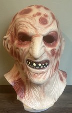New Line Productions Freddy Krueger Adult Mask Nightmare On Elm Street Halloween