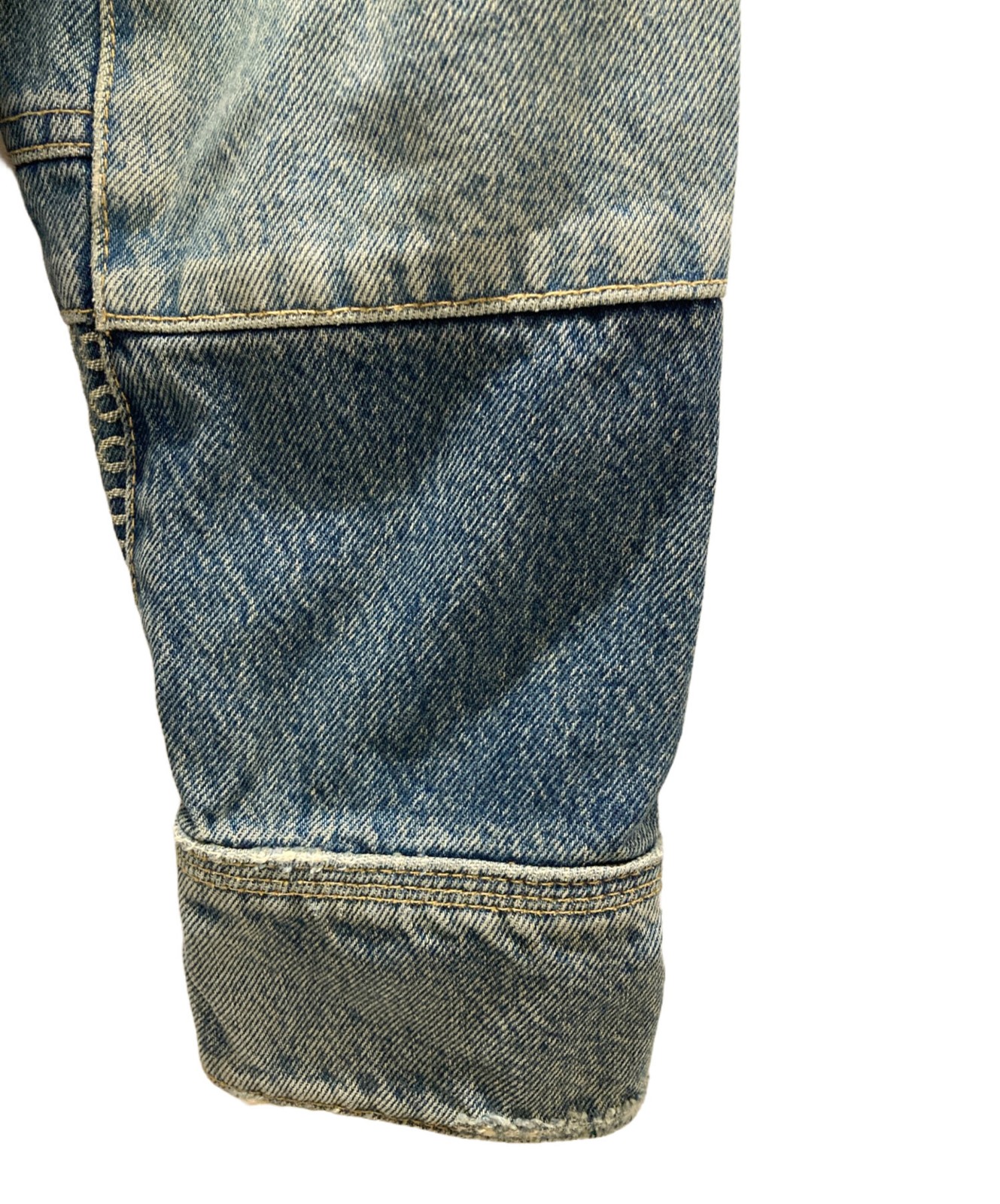 MARC JACOBS patchwork denim jacket Size: S Indigo… - image 7