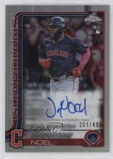 2025 Topps Chrome Update Rookie Debut Refractor /499 Jhonkensy Noel Auto 1f60