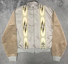 Kapital Zepher Jersey Sweater Native Pattern Cords Gray M 3 Rare Used