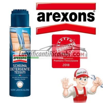 Schiuma Detergente Smacchia Tessuti Velluto Moquettes Spazzolina