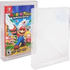 CLEAR PROTECTIVE BOX PROTECTOR FIT FOR NINTENDO SWITCH PLASTIC STEELBOOK GAMES
