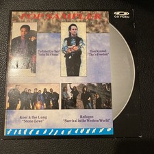 Pop Sampler Music 8" Laserdisc,1987 Polygram Records VERY RARE 8" LASER DISC