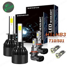 FOR Honda Civic EP3 Headlight Bulbs 2004-2005 Side Light 120w Led Xenon White 6X