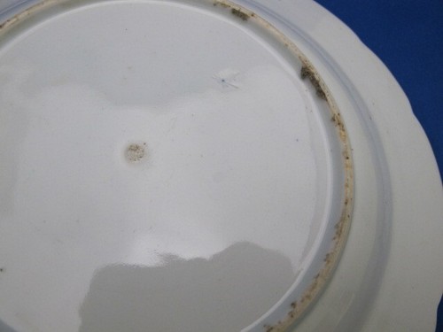 Plato de porcelana japonés ARITA DEL SIGLO XIX-GAVIOTAS-SEI JI KAI SHA marca impresa - Imagen 8 de 9