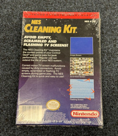 Nintendo NES Original Cleaning Kit Brand New Factory Sealed