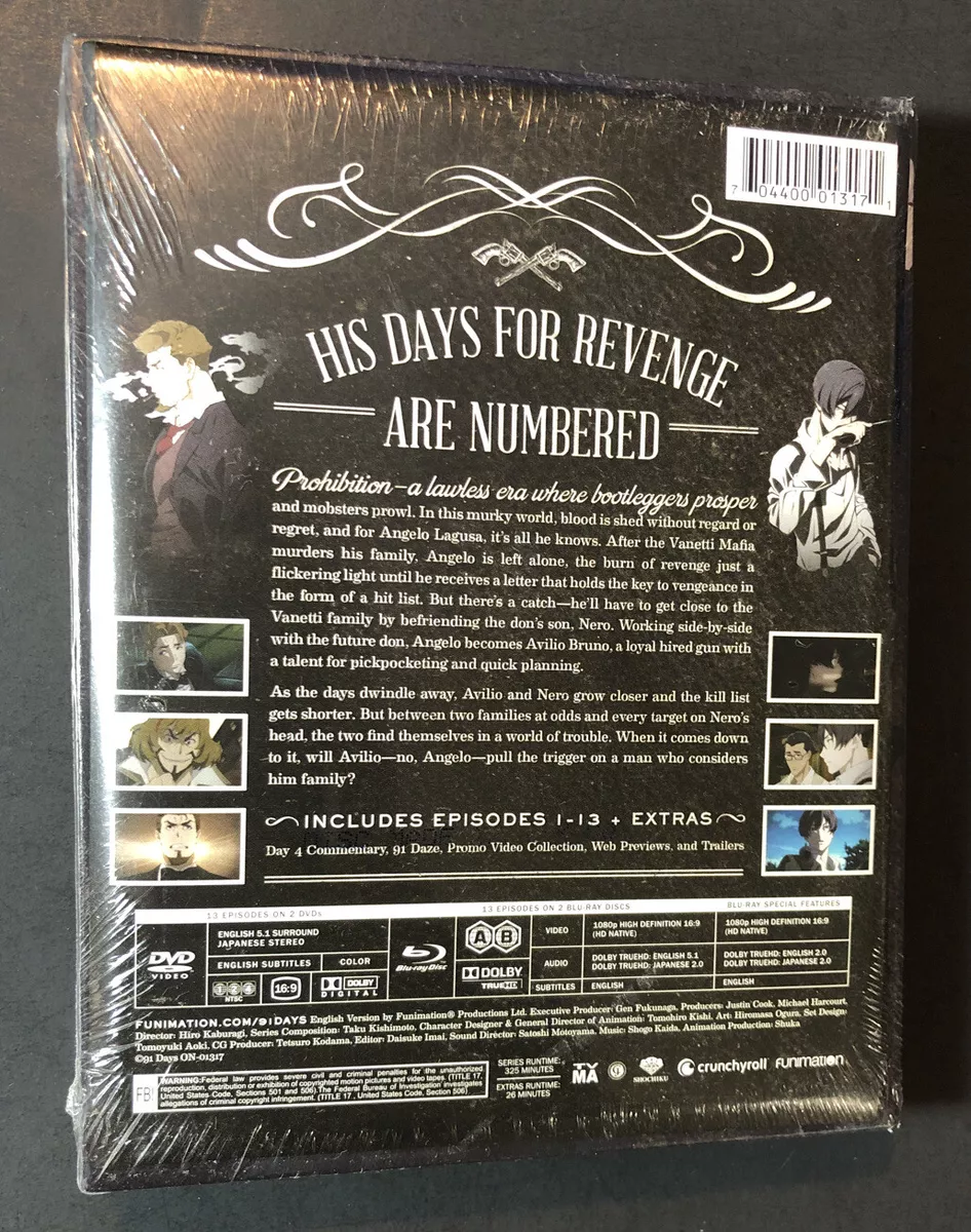 91 Days - The Complete Series - Blu-ray + DVD