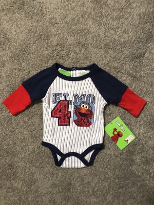 Vintage Sports elmo baby clothes