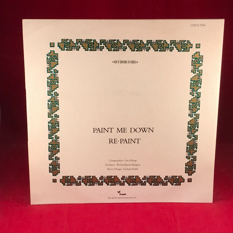 SPANDAU BALLET Paint Me Down 1981 UK 12" Vinyl single EXCELLENT CONDITION - Image 2 of 4