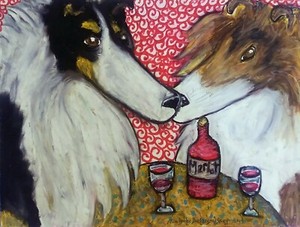 miniature rough collie