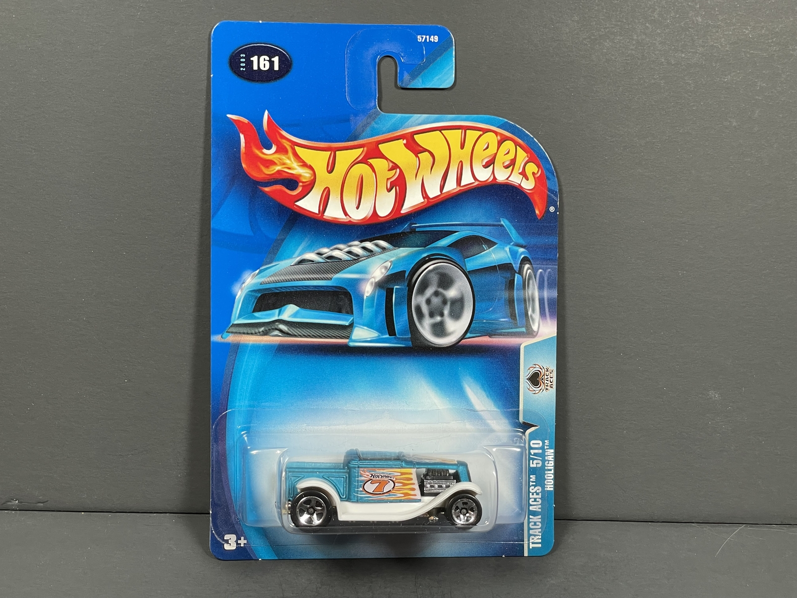 2003 HOT WHEELS Hooligan  5/10, Blue, Series Collectors #161