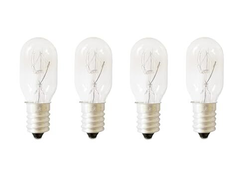 2 Ampoules Four E14 G45 40W - Dimmable, 300°C, 2700K Blanc Chaud