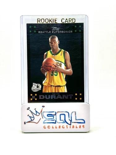 Kevin Durant 2007-08 Topps Black RC Seattle SuperSonics #112