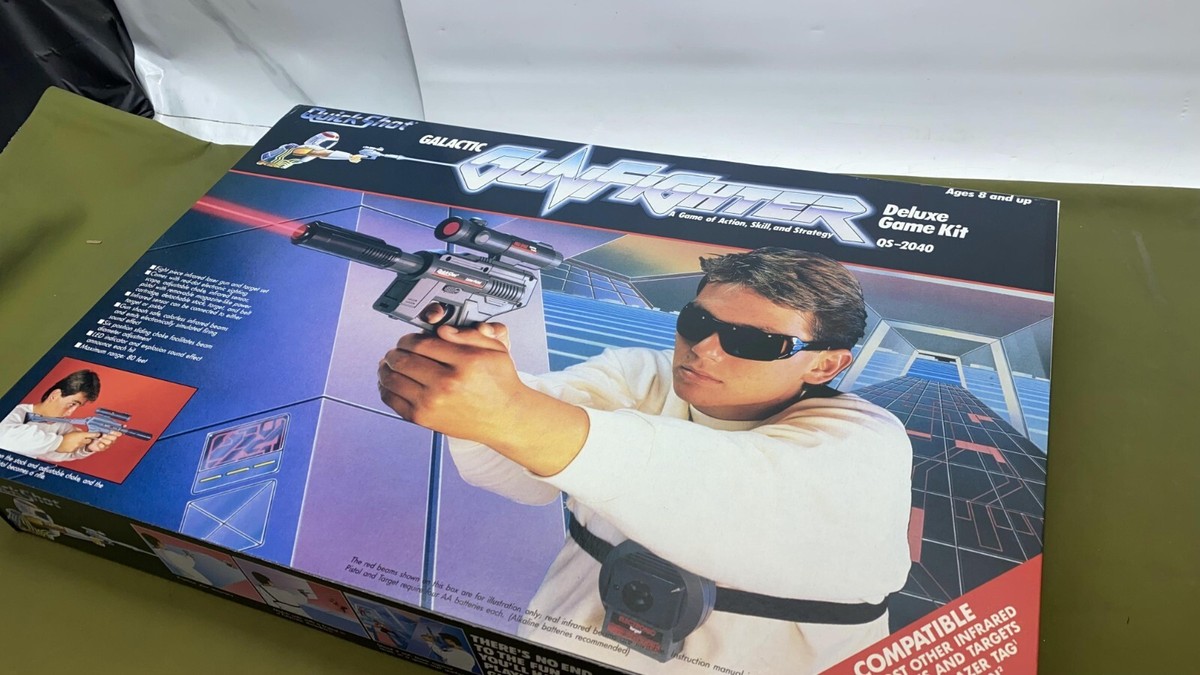 Quick Shot Galactic Gunfighter Deluxe Game Kit QS-2040 Laser Tag