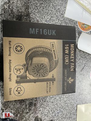 secret jardin monkey Ventilator 16W Clipventilator Hydrokultur