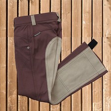 Sun Rider Kids Jodhpur Breeches Micro Rider Junior, Brown Beige Size 128