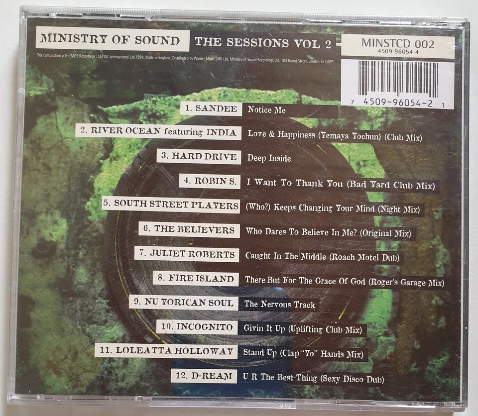 Paul Oakenfold * Minstry of Sound Vol. 2 *   1 CD   655 - Bild 2 von 3