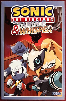SONIC The HEDGEHOG TANGLE & WHISPER Comic Book IDW #1-4 April  2020 Bagged NEW