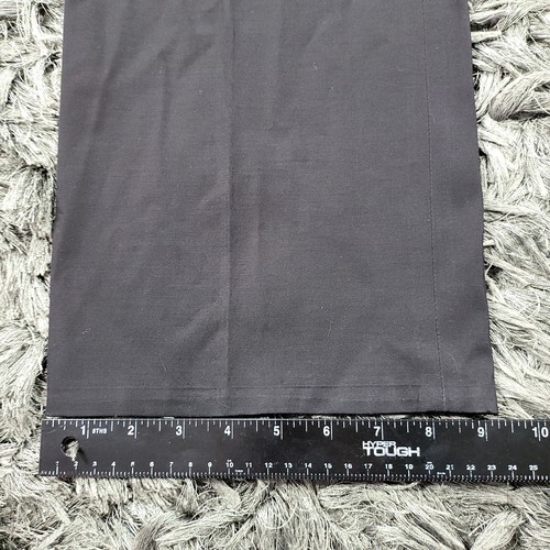 Theory Dress Pants Mens 34 X 34 Black Formal Straight Pockets Mid Rise Viscose - Picture 8 of 21