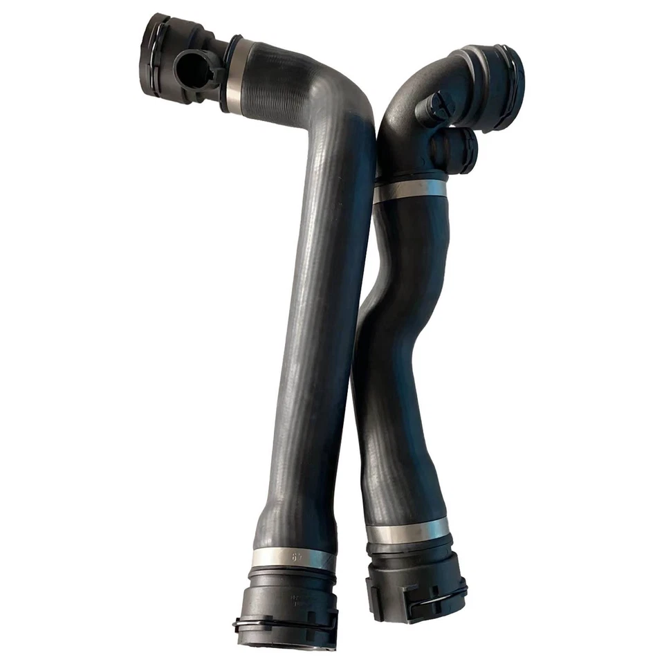 Par de mangueras de refrigerante de radiador superior + inferior para BMW 323Ci 325Ci 325i 328i 330i Foto 3 de 4