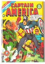 Captain America Comics #13 FRIDGE MAGNET comic book