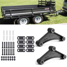 New Metal Tandem Trailer Axle Shackle Kit Heavy Duty Steel for Double Eye Spring