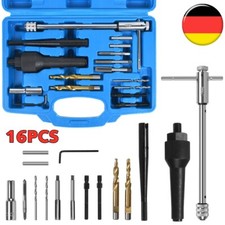 DE Gl&uuml;hkerzen Wechsel Ausbohr M8 M10 Ausbauwerkzeug 16tlg. Reparatur Wechsel KFZ