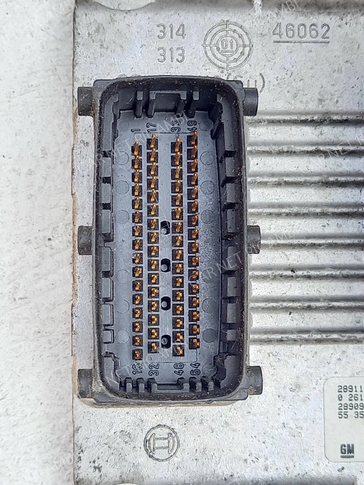 0261207961 BOSCH ME7.6H4 GM 55350549 SA CENTRALINA MOTORE ECU OPEL AGILA A 1.0 - Immagine 4 di 4