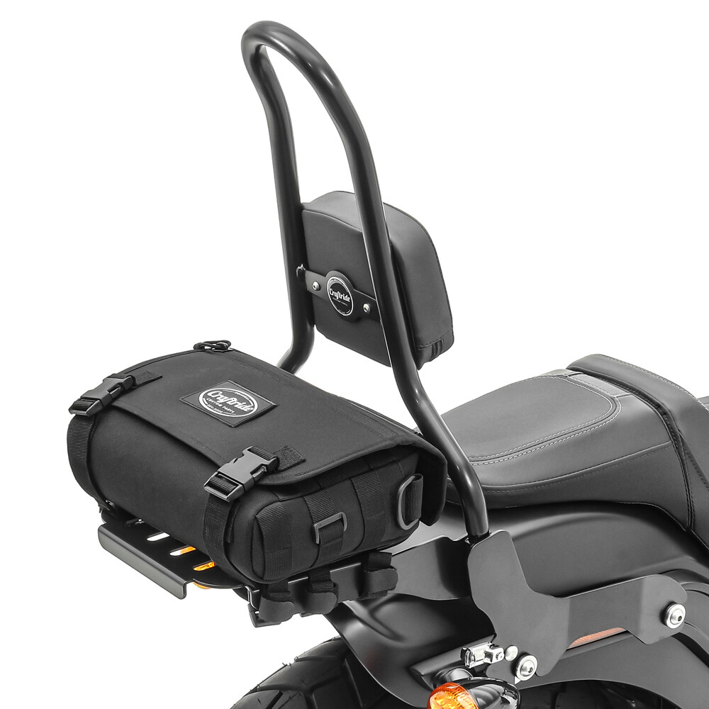 Sissy bar bag for Keeway Superlight 125 DG4L black eBay