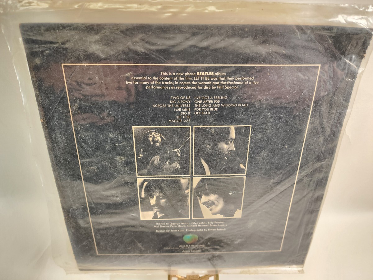 Beatles Let It Be UK英盤(Pressed France)LP The Beatles – Let It Be – Vinyl (French Export Pressing, LP