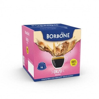 Caffe Borbone Paket 16 Kapseln Gerste Kompatibel Dolce Gusto