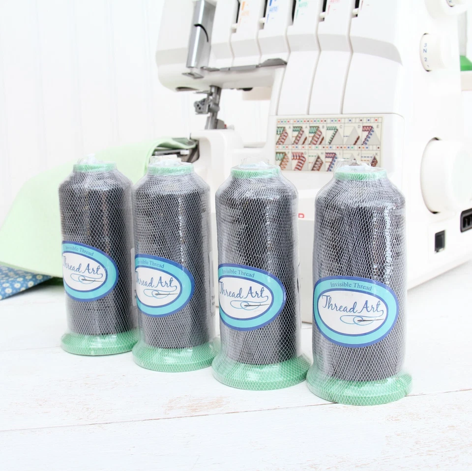 Threadart Invisible Thread - Huge 6600M Cones 0.004 Diameter - Clear & Smoke - Image 3 of 4