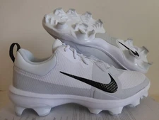 Nike Force Trout 9 Pro Mcs Baseball Cleats White-Platinum Sz 12 [FB2908-100]