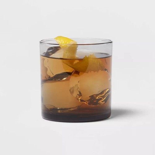 12pc Glass Ashboro Highball and Double Old Fashion Glasses Set Gray