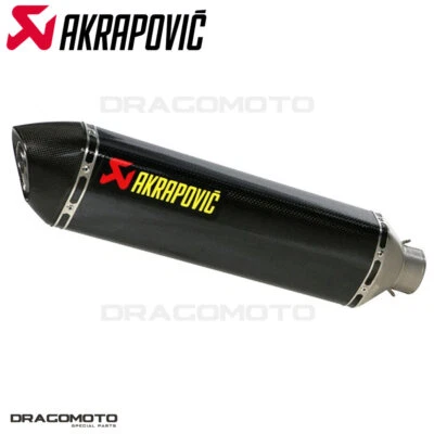 KAWASAKI Z 750 2007-2012 Pot échappement AKRAPOVIC Carbone RC S-K7SO2-ZC - Photo 1/3