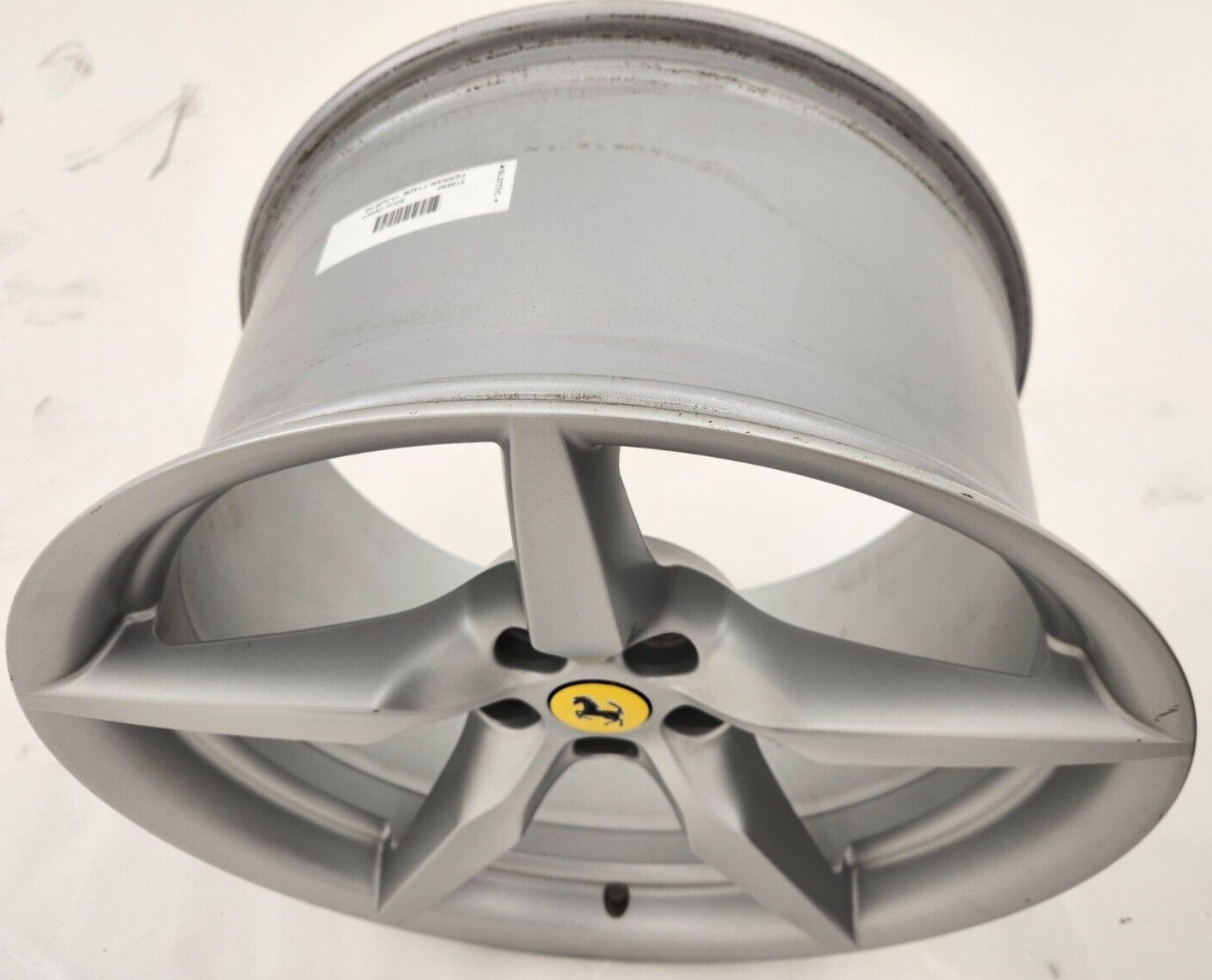 Ferrari 488 GTB 20 Inch 20 x 11 Original Wheel F8 Rim 2017 2018 2019 OEM Silver