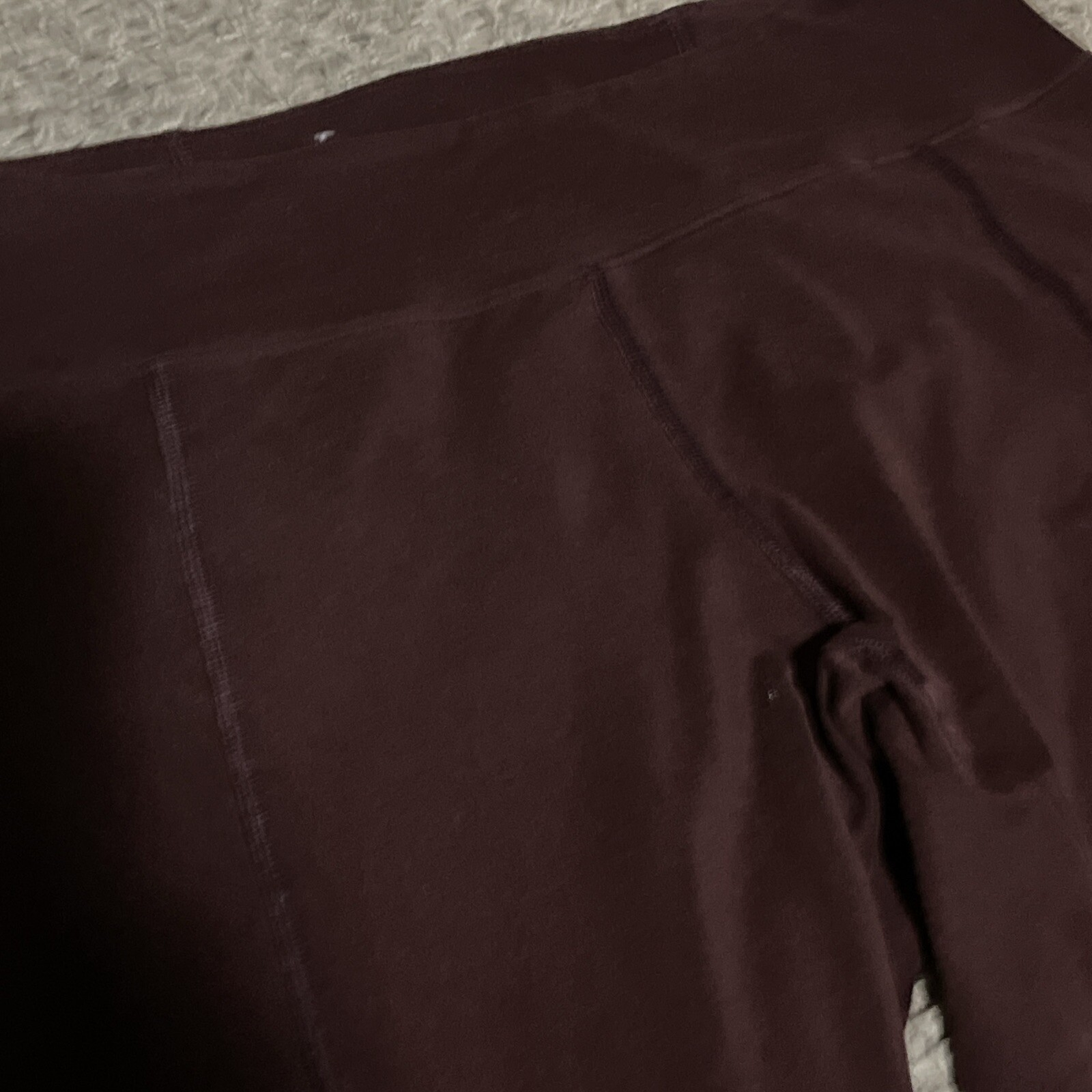 ARC'TERYX Arcteryx Leggings Donna Medio Marrone Tasche Escursionismo Palestra Yoga Corsa