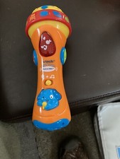 VTech Sing And Learn Musical Mic - 3 Styles of Music, 12 Animals  Their Sounds