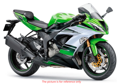 Injection Green White Fairing Kit for 2013-2018 Kawasaki Ninja
