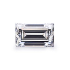 1.5x3 3x6mm White D Color VVS1 Baguette Cut Moissanite Stone Small size