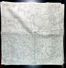 Lenox Accoutrements by Anna Griffith - 18" x 18" Square Napkins, Set of 8, Beige