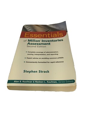 ESSENTIALS OF MILLON INVENTORIES ASSESSMENT By Stephen Strack