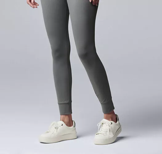 Women's Simply Vera Vera Wang Medium Weight Jogger Leggings