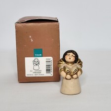 Thun Presepe Presepe Angelo in Ceramica 2" con Libro Champagne Presepe 