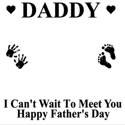 father's day scan photo frame