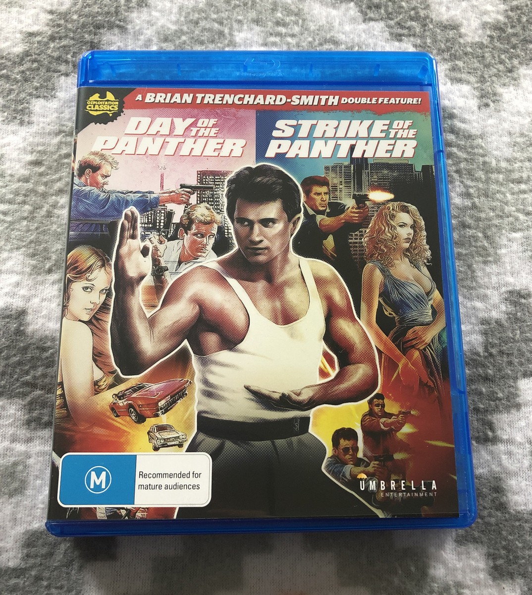 Day of the Panther / Strike of the Panther (Blu-ray, 1988) Double