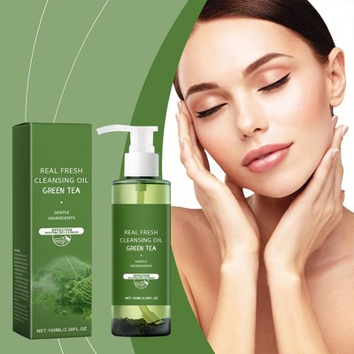 Green Tea Cleansing Oil Cleanse + Hydrate Facial Cleansing Oil 100 ml D4T6