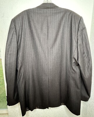 Vintage Burberrys Jacket Mens Wool Dark Gray Burberry Kutler Bros